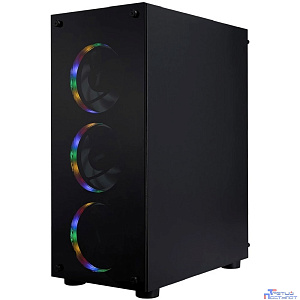 1STPLAYER FIRE DANCING V3-B / ATX / 4x120mm FRGB fans / V3-B-BK-4FS1
