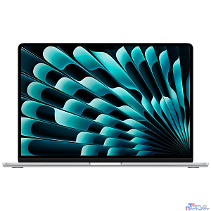 Apple MacBook Air 15-inch 2025 [MC6J4] (КЛАВ.РУС.ГРАВ.) Silver 15.3" Liquid Retina {(2880x1864) M4 10C CPU 10C GPU/24GB/512GB SSD/рекоменд.переходник 11007065} (A3241)