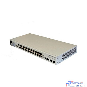ELTEX MES2124MB Коммутатор уровня L2, 24 порта 10/100/1000 Base-T ( (RJ-45), 4 комбо-порта 10/100/1000 Base-T/1000Base-X, консольный порт RS-232/RJ-45