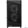 Case HSPD M330, Mesh Mini-tower, Black, TG, 0.6 SPCC, 3x120mm ARGB (M11-120) mATX, mITX 175/330/160mm 2x2.5", 2x3.5", 4xPCI 1xUSB-A 3.0, 2xUSB-A1.0 365x216x405mm