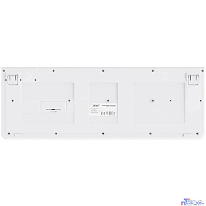 Acer OCC401 white (USB, 1600dpi, multimedia) (ZL.ACCCC.017) Комплект кл-ра+мышь беспров.
