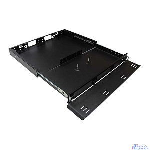Cabeus ODF-19-3FP-24SC-S-BK-T Кросс оптический стоечный выдвижной, 19, до 24 портов SC, черный