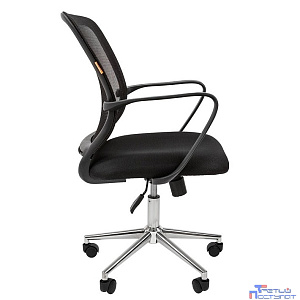 Офисное кресло Chairman    698   Россия     TW-01  черный хром new (7077478)