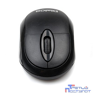 Мышь MROC-10U Dialog Comfort RF 2.4G Optical - 3 кнопки + ролик прокрутки, USB, черная