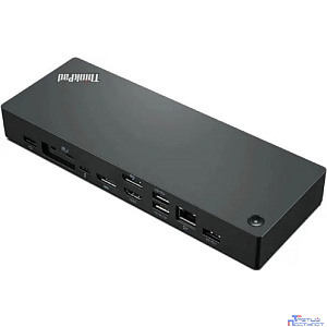 Lenovo [40B00135EU] ThinkPad Universal Thunderbolt 4 Dock USB-C Dock (2x DP, 1x HDMI, 4x USB A 3.1 Gen 1, 1x USB Type-C, 1x RJ-45, 1x Combo Audio Jack 3.5mm/Thunderbolt 4 Power/Up to 4 ext