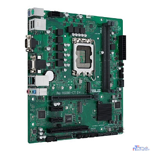 ASUS PRO H610M-C D4-CSM (Socket 1700, mATX, 2xDDR4(64GB), VGA/DP/HDM I2.1 , 1 x PCIe 4.0 x16, 4 x SATA 6Gb/s, 1 x M.2 , 2xUSB 3.2, 2xUSB 2.0, 1xCOM port)