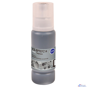 Чернила Cactus CS-EPT07C14 115BK черный70мл для Epson ECOTANK L8160/8180