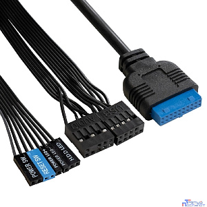 Exegate EX295156RUS Корпус Minitower ExeGate MA-401-XP400 (mATX, БП XP400 с вент. 12см, 2*USB+1*USB3.0, аудио, черный)