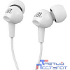 JBL C100SIUWHT наушники вкладыши, белый, проводные Mini jack 3.5 mm