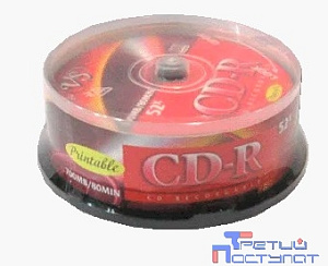 Диски VS CD-R 80 52x CB/10 Ink Print (620182)