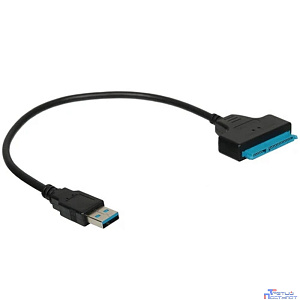 Cablexpert Адаптер USB3.2 Gen1 на SATA 2.5" HDD/SSD, Sata3, 5 Гбит/с, длина 0.3м, пакет (A-USB3-SATA3-2.5)