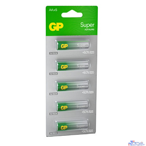 GP 15AA21-2CRSC5 60/600 Super Alkaline G-Tech (5 шт. в уп-ке)