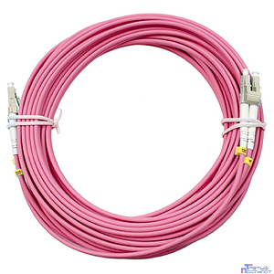 Cabeus FOP-50-OM4-LC-LC-20m Шнур оптический duplex LC-LC 50/125 mm OM4 20м LSZH