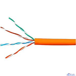 Cablexpert UPC-5051E-LSZH-4-CU/100 Кабель Cablexpert (RU) UTP-LSZH 4x2x0.51, медный, кат.5e, однож., 100м, box, оранж