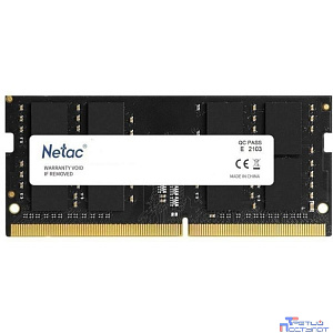 Память SO-DIMM DDR4 16Gb PC21300 2666MHz CL19 1.2V Netac RTL (NTBSD4N26SP-16)