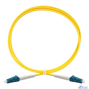 Exegate EX295123RUS Патч-корд волоконно-оптический FC-S-9-LC-LC-1M-LSZH (Шнур ВО SM 9/125 (OS2/G.652.D), LC/UPC-LC/UPC, Simplex, LSZH, 1м)