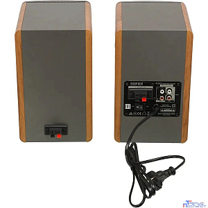 Edifier R1280T Silver/Brown {Активные, 2 x 21W RMS, 75-18000Гц, дерево, пульт ДУ}