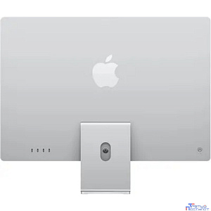 Apple iMac 24-inch 2024 [MCR24ZP/A] (КЛАВ.РУС.ГРАВ.) Silver 24" Retina 4.5K {(4880x2520) M4 10C CPU 10C GPU/24GB/512GB SSD/Ethernet(RJ45)/рекоменд.переход.1979059/1991284}