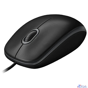 910-003357/910-006605 Мышь Logitech B100 Black USB OEM