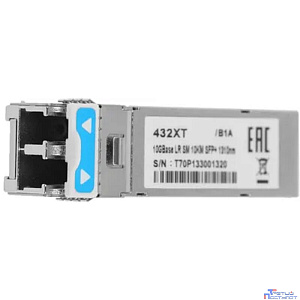D-Link 432XT/B1A  PROJ Трансивер SFP+ с 1 портом 10GBase-LR для одномодового оптического кабеля (до 10 км, разъем Duplex LC)