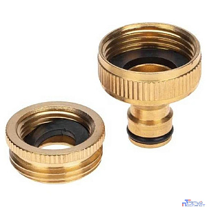 Rexant (62-0278) Адаптер латунный, 1"-3/4", внутренняя резьба, с переходником