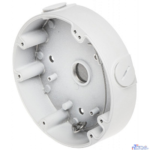 DAHUA DH-PFA138 Монтажная коробка, алюминий, влагозащита, для купольных видеокамер, 2 кабельных ввода, страховочный трос с карабином