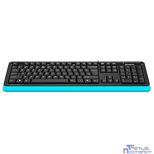 Клавиатура A4Tech Fstyler FKS10 черный/синий USB [1530196]