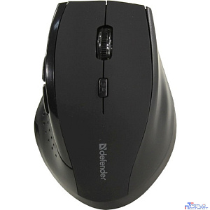 Defender Accura MM-365 черный {Беспроводная оптическая мышь, 6 кнопок, 800-1600 dpi} [52365]