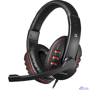 Defender Warhead G-160 черный, кабель 2,5 м [64113]