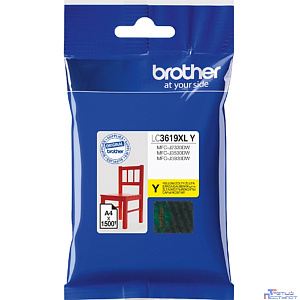 Brother LC-3619XLY Картридж, Yellow  {MFCJ3530/3930,Yellow, (1500стр)}