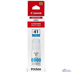 Картридж струйный Canon GI-41C 4543C001 синий (70мл) для Canon Pixma G3460