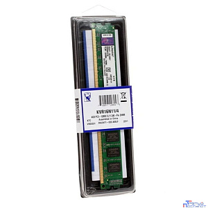 Kingston DDR3 DIMM 4GB (PC3-12800) 1600MHz KVR16N11/4 16 chips