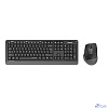 Комплект кл-ра+мышь беспров. A4Tech Fstyler FGS1035Q black/blue (USB Multimedia 2000dpi) (FGS1035Q NAVY BLUE)