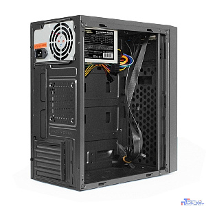 Exegate EX292348RUS Корпус Minitower ExeGate BAA-113-AAA350 (mATX, БП AAA350 с вент. 8см, 2*USB, аудио, черный)
