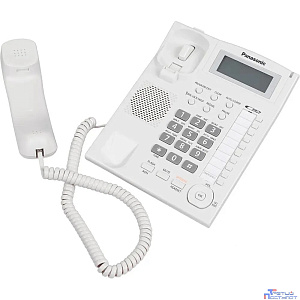 Panasonic KX-TS2388RUW (белый) {индикатор вызова,повторный набор последнего номера,4 уровня громкости звонка}