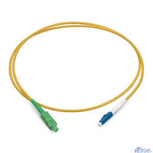 Cabeus FOP(s)-9-SC/APC-LC/UPC-1,5m Шнур оптический simplex SC/APC-LC/UPC 9/125 sm 1,5м LSZH