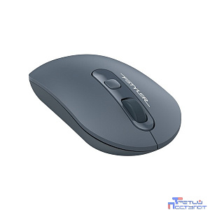 Мышь A4 Fstyler FG20 пепельный/синий оптическая (2000dpi) беспроводная USB для ноутбука (4but) {1379897}