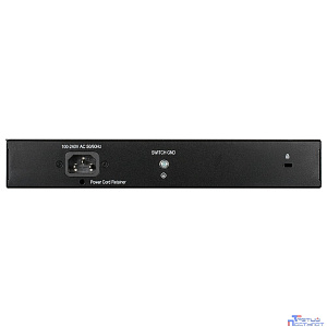 D-Link DGS-1008MP/B1A Неуправляемый коммутатор с 8 портами 10/100/1000Base-T с поддержкой PoE 802.3af/at (PoE-бюджет 125 Вт)
