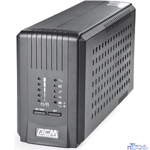 PowerCom Smart King Pro+ SPT-500-II ИБП {Line-Interactive, 500 ВА / 400 Вт, Tower,3 xC13 с резервным питанием и 2 xC13 с фильтрацией, USB, USB} (1154030)