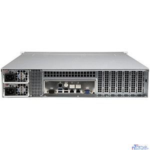 Supermicro CSE-LA25TQC-R609LP server chassis, 2U Dual and Single Intel and AMD CPUs, 7 low-profile expansion slot(s), 8 x 3.5" (tool-less) or 2.5" (screw) hot-swap SAS3/SATA drive bay, 600W/650W RPS