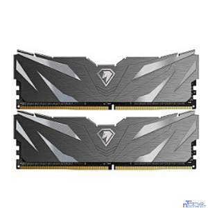 Модуль памяти DDR4 Netac Shadow II 16GB (2x8GB) 3200MHz CL16 1.35V / NTSWD4P32DP-16K / Black / with radiator