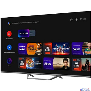 43" Телевизор HAIER Smart TV S2 Pro, QLED, 4K Ultra HD, черный, СМАРТ ТВ, Android TV[DH1PM9D00RU]