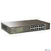 TENDA TEG1116P-16-150W Коммутатор в стойку 16-Ports 10/100/1000 Base-T 16-Ports PoE(PoE бюджет 135W)