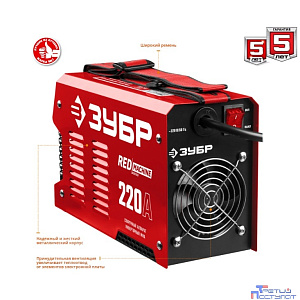 ЗУБР [СА-220] Сварочный аппарат инверторный { 220 А }