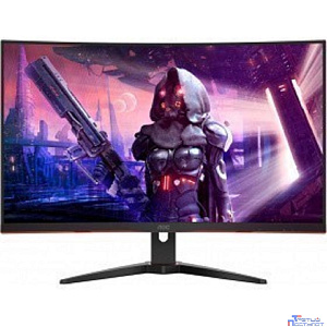 LCD AOC 31.5'' CQ32G2SE {VA 2560х1440 Curved 165Hz 300cd 178/178 3000:1 1ms D-Sub 2xHDMI DisplayPort 2x5W}
