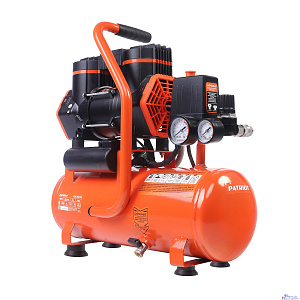 Компрессор Patriot поршневой безмасляный KDS 190 F10 [526302410] { 190 л/мин, 0,95 кВт, 8 бар, 10 л,  2800 об/мин, быстросъем 1/4 }