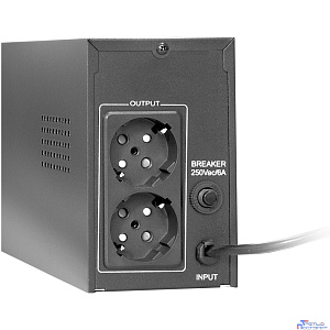 Exegate EP244541RUS ИБП Exegate Power  Back BNB-400  <400VA, Black, 2 евророзетки>