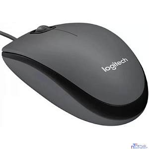 910-001793  Мышь Logitech M90 Optical USB Dark Grey RTL