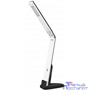 Camelion KD-808  C41 черный & белый  LED (Свет-к настольн., 5 Вт, 230В, 400 лм, 4000К)