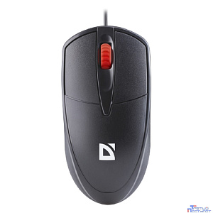 Defender Icon MB-057 {проводная оптическая мышь, черный, 3 кнопки, 1000 dpi}